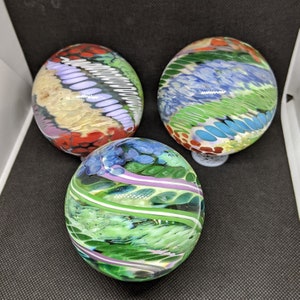 3 inch Beck Mystery Marble, Large Display Marble, Surprise Marbles, Decorative Marble