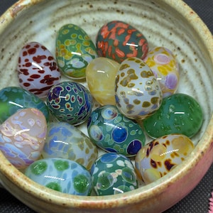 Beck Mystery Eggs 1", Surprise, Random, Glass Eggs, Easter Eggs, Easter decorations, spring decorations