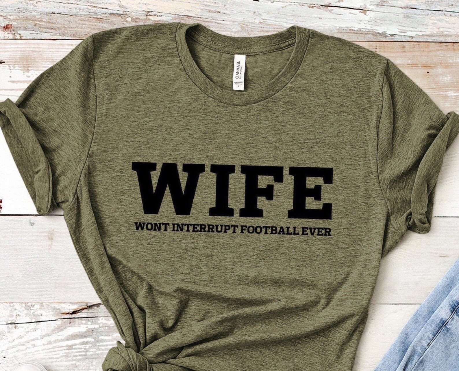 football wife shirt