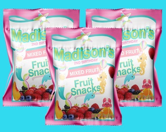 Custom Fruit Snacks