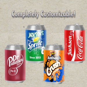 Soda Labels - Printed Label Only