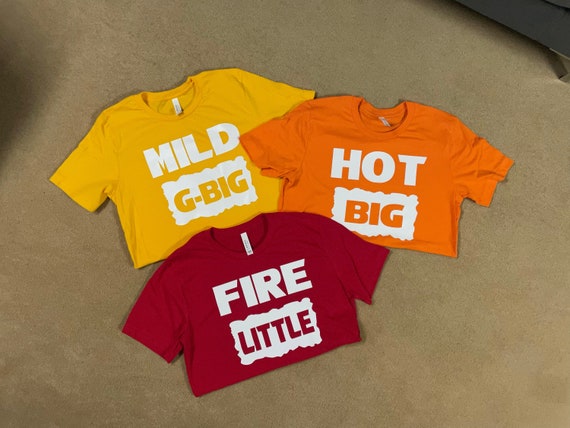 taco bell big little shirts