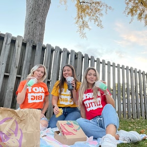 Taco Bell Inspired Big Little Shirts, Big Little Sorority Reveal Shirts, Sauce Inspired Reveal, Taco Bell Tshirts