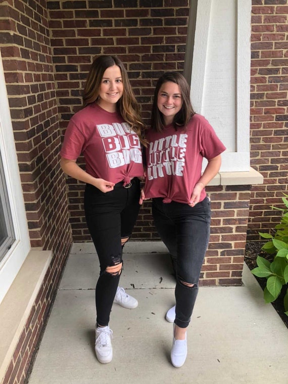 etsy big little shirts
