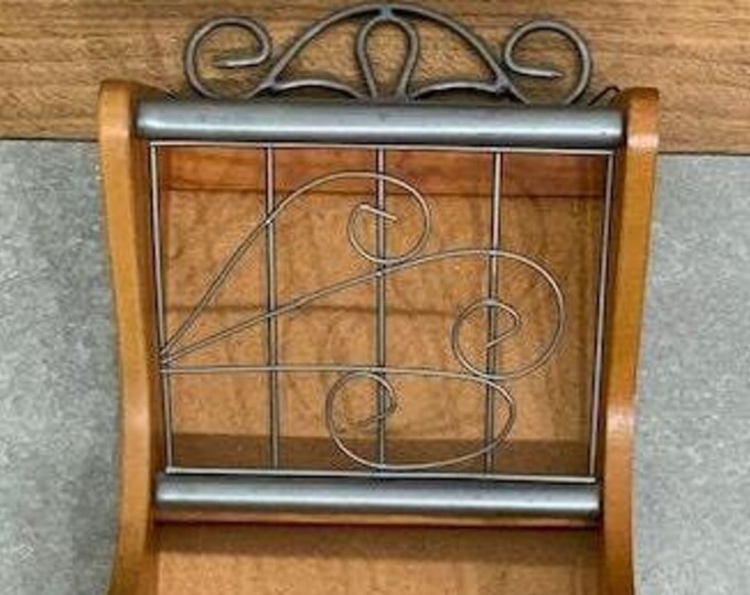 Attractive Kitchen Wooden Wall Letter Rack, Mail Organizer, Letter ...