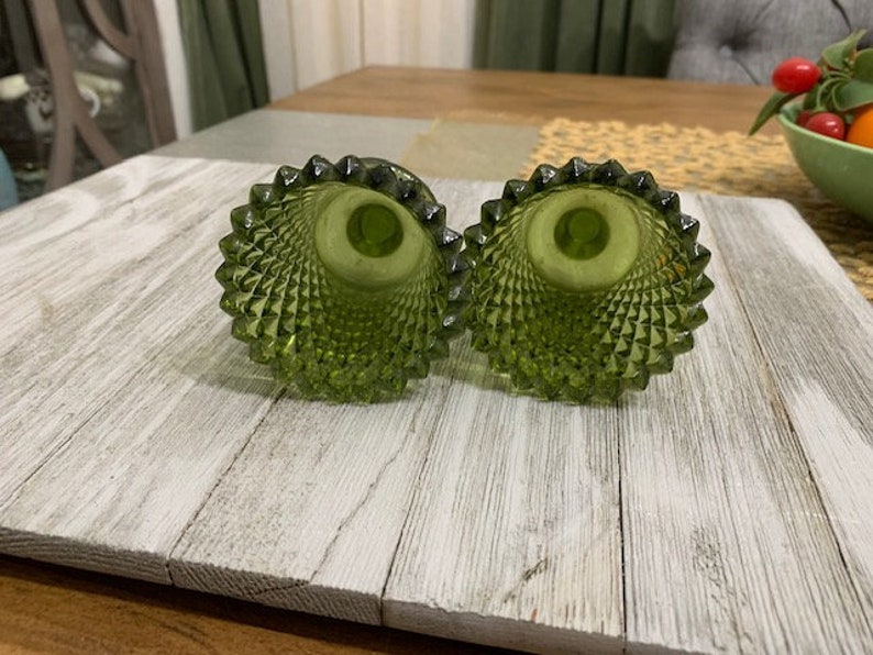 Vintage 1970s Era Homco Votive Toppers for Wall Sconces Candle Holder