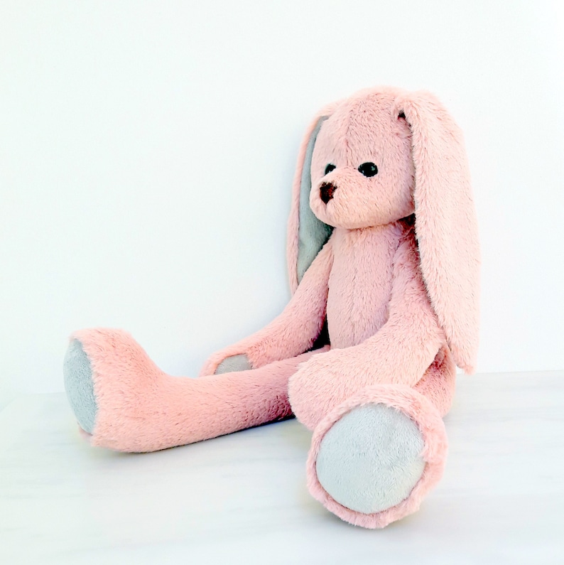 Big Bunny Plushie Pattern Large Rabbit Cuddly Toy Cute Bunny Etsy New