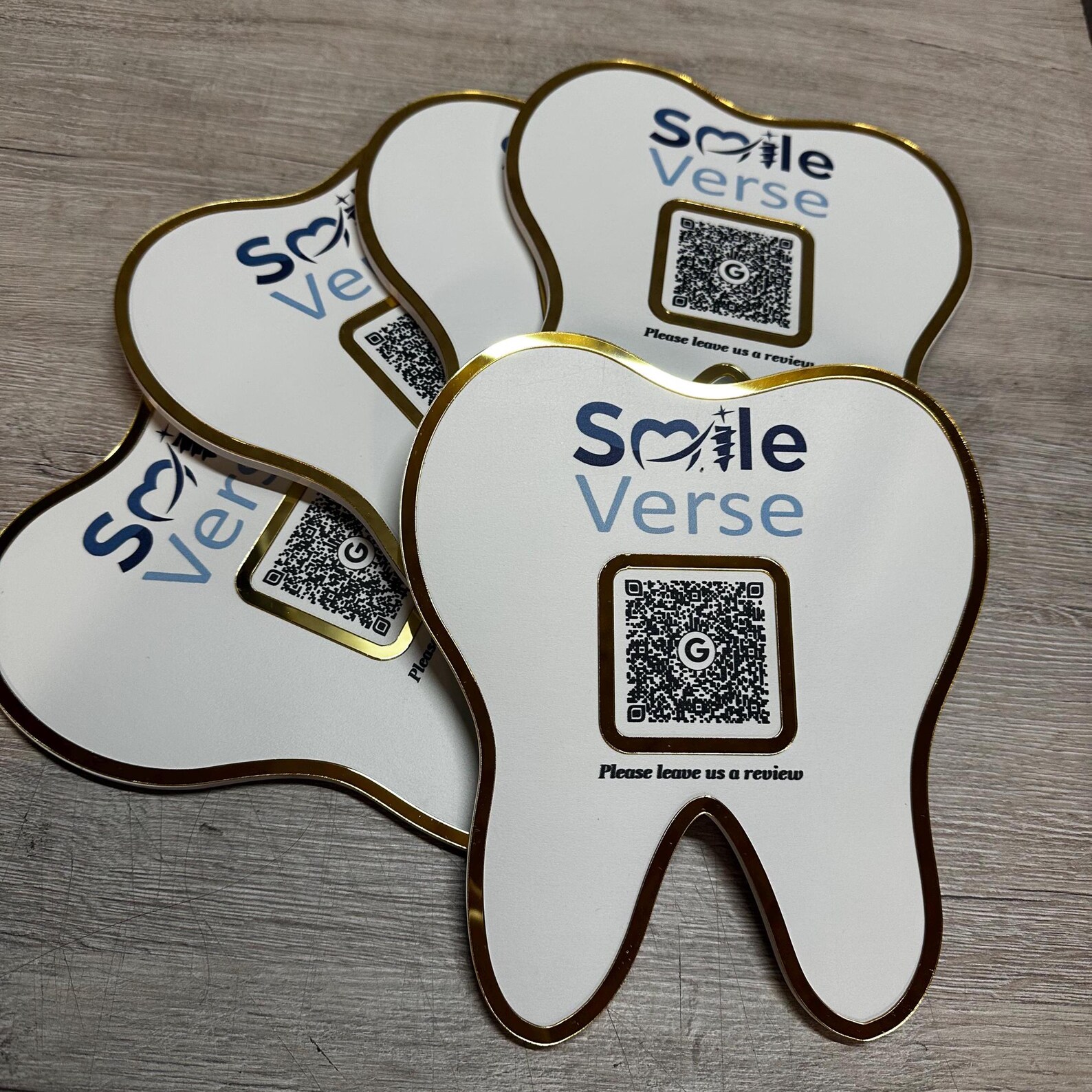 Personalized Tooth-shaped QR Code Sign: Dental Office Decor - Etsy