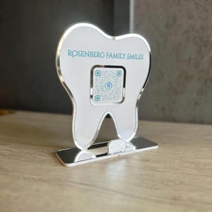 Dentist Office Sign With QR Code: Orthodontist Gift - Etsy