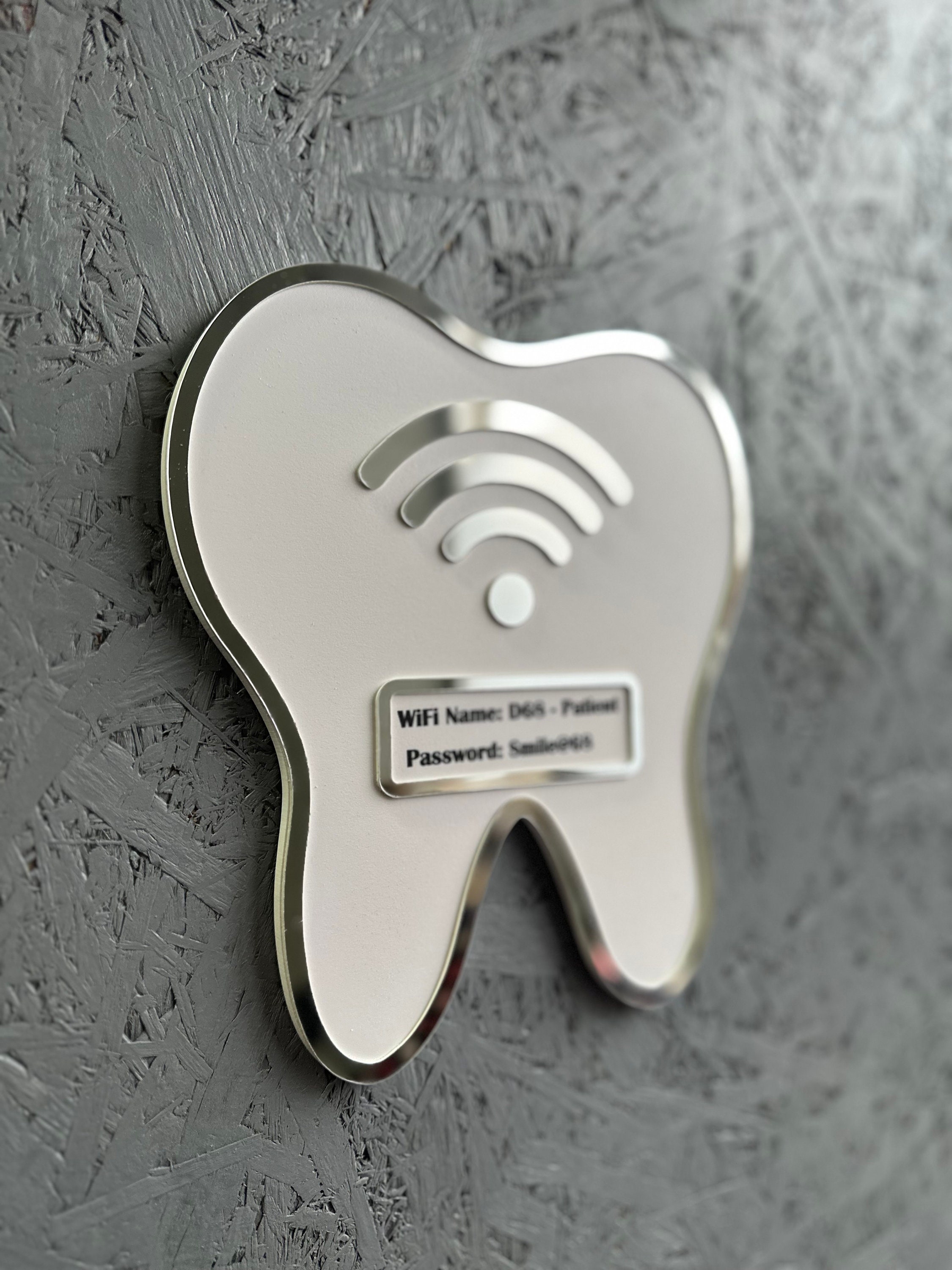 Dentist Office Sign With QR Code: Orthodontist Gift - Etsy