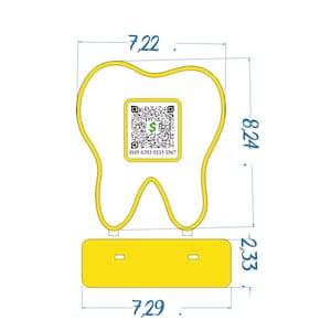Dental Clinic QR Code Sign: Custom Dentist Office Decor - Etsy