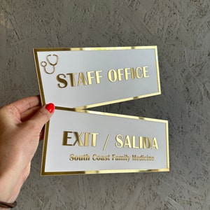 Personalized door sign with your own text,   door sign for you office , custom door sign door platte to order, custom made sign