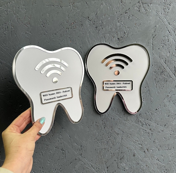 Dentist Office Sign with QR Code: Orthodontist Gift - Etsy 日本