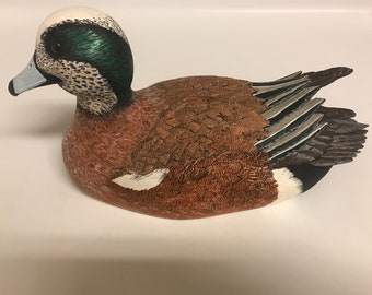 John J Audubon Blue-Winged Teal Deco Magnet Birds of America Mini Gift Fridge