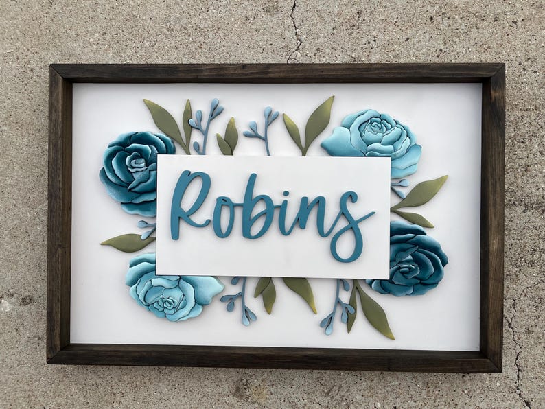 Wood Last Name Sign, 3D Wood Sign, Wedding Guest Book, Wedding Backdrop ...