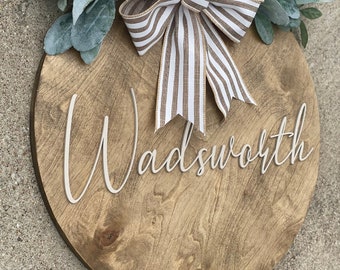 Last name sign,Family wood sign,Last name front door sign,Last name door sign,Welcome sign,Welcome sign with last name,Family name door sign