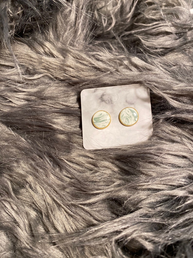 Army Green Marble