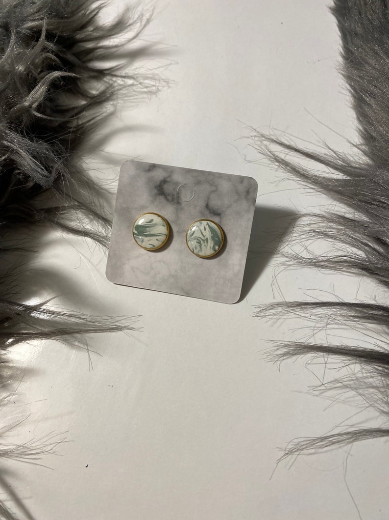 Army Green Marble