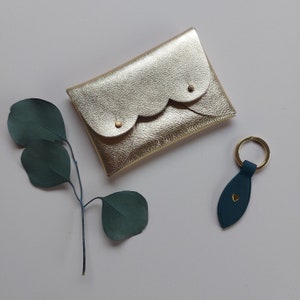 La pochette en cuir