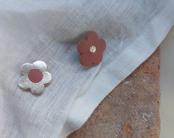 Duo of flowers - pin's