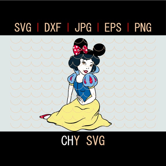 Download Snow White Svg Snow White And 7 Dwarfs Snow White Clipart Etsy