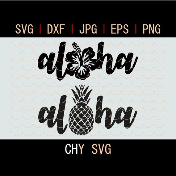 Download Aloha Svg Pineapple Svg Summer Svg Files Cricut Cut File Etsy SVG, PNG, EPS, DXF File
