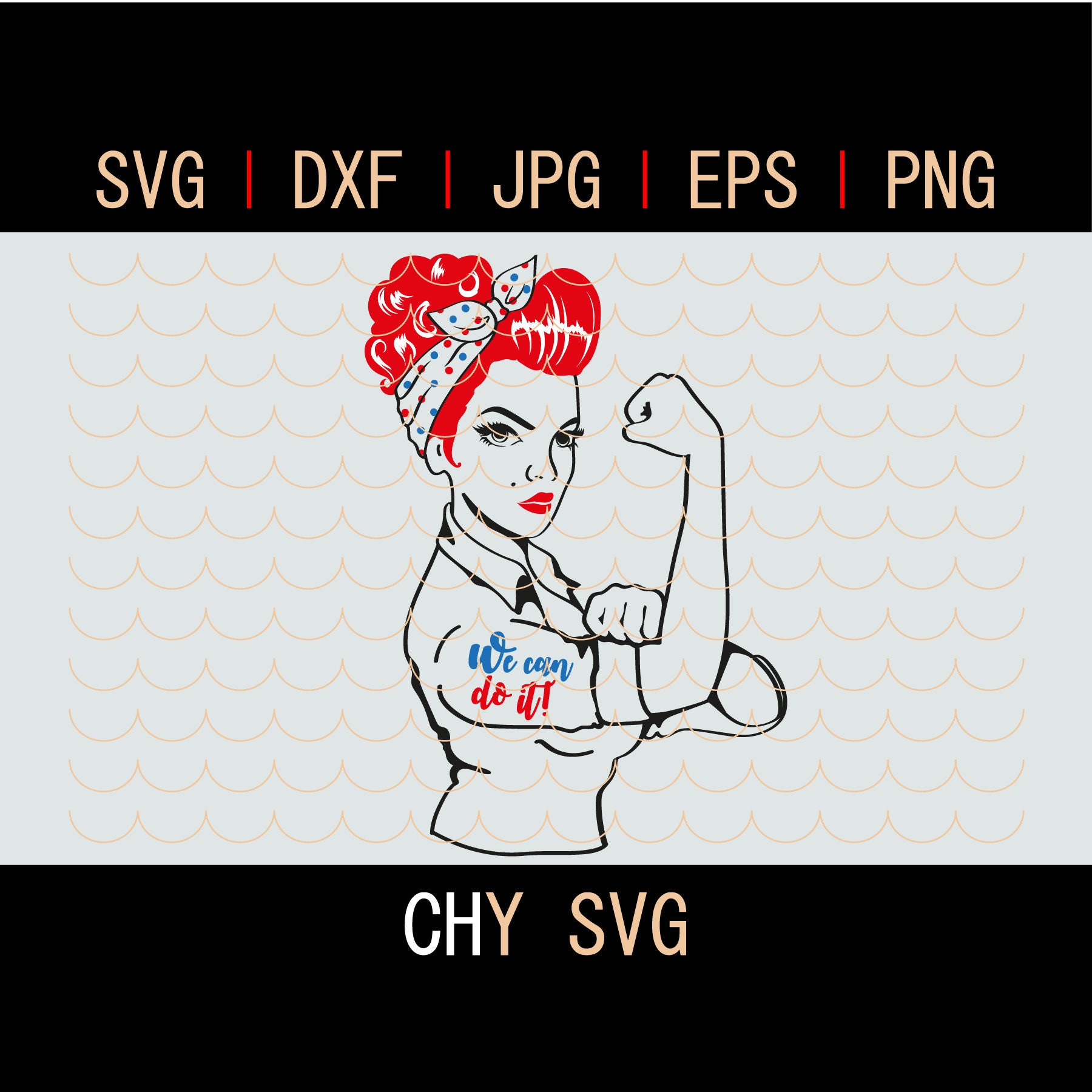 Download Girl Power Svg Eps Png Dxf Cutting File Silhouette Cricut Etsy