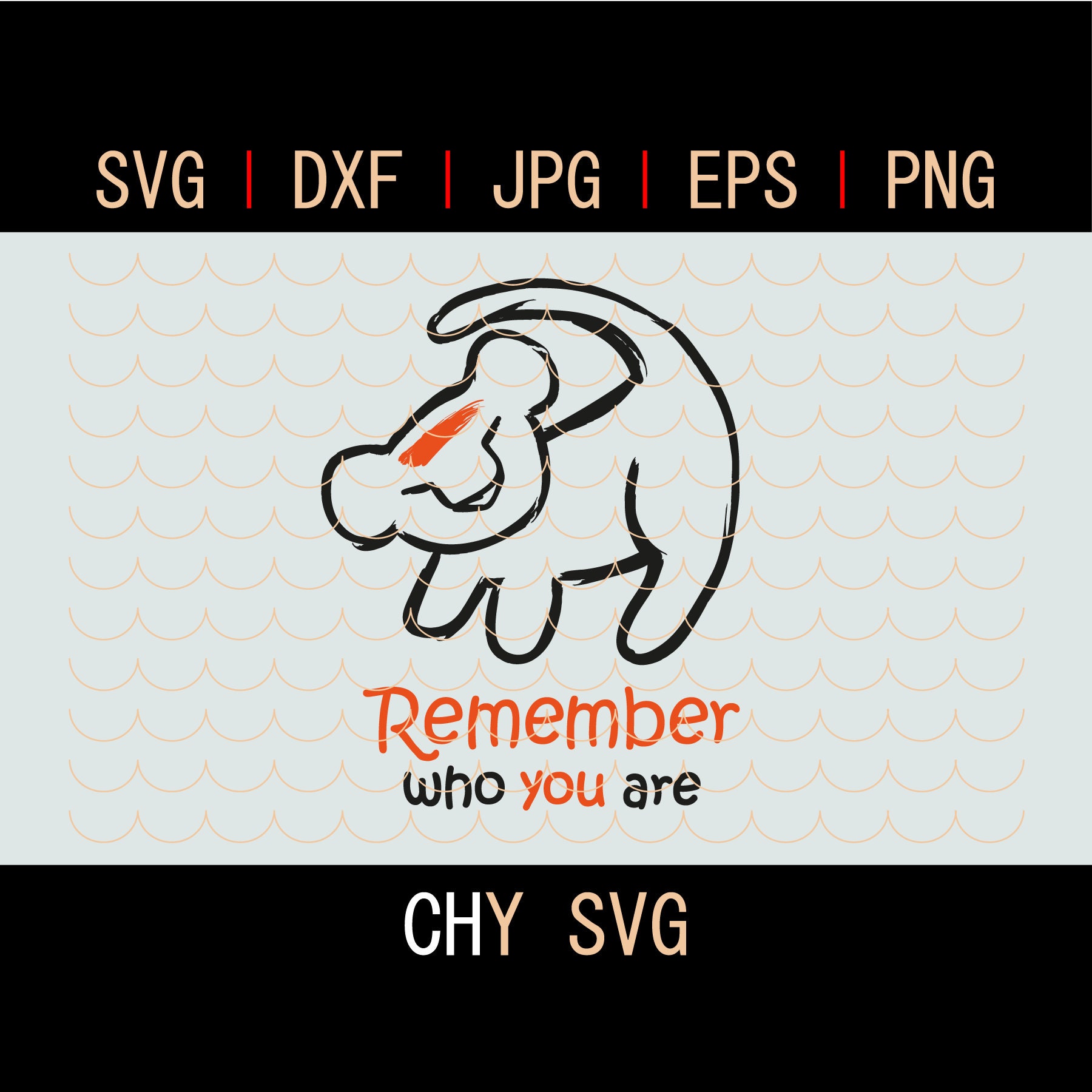 Download Simba Svg Remember Who You Are Lion Baby Lion Vector Svg Etsy
