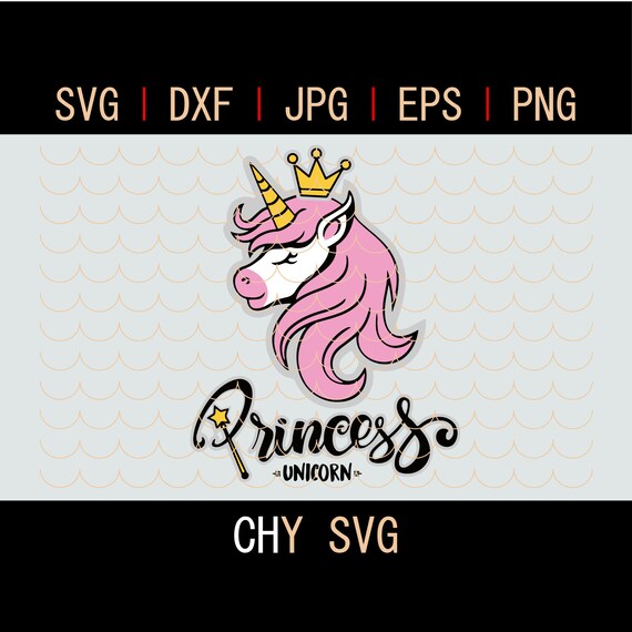 Download Princess Unicorn Svg Unicorn Clip Art Cute Unicorn Svg Etsy