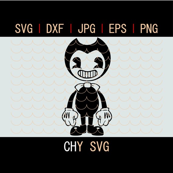 Bendy And The Ink Machine Svg Dxf Eps Png Cricut Cutting Etsy