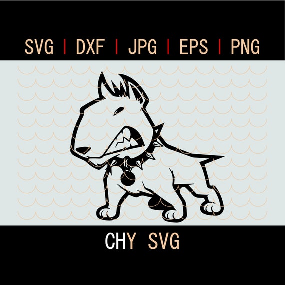 Pit Bull Svg Pit Bull Dog Vector Angry Pit Bull Cut Files Etsy