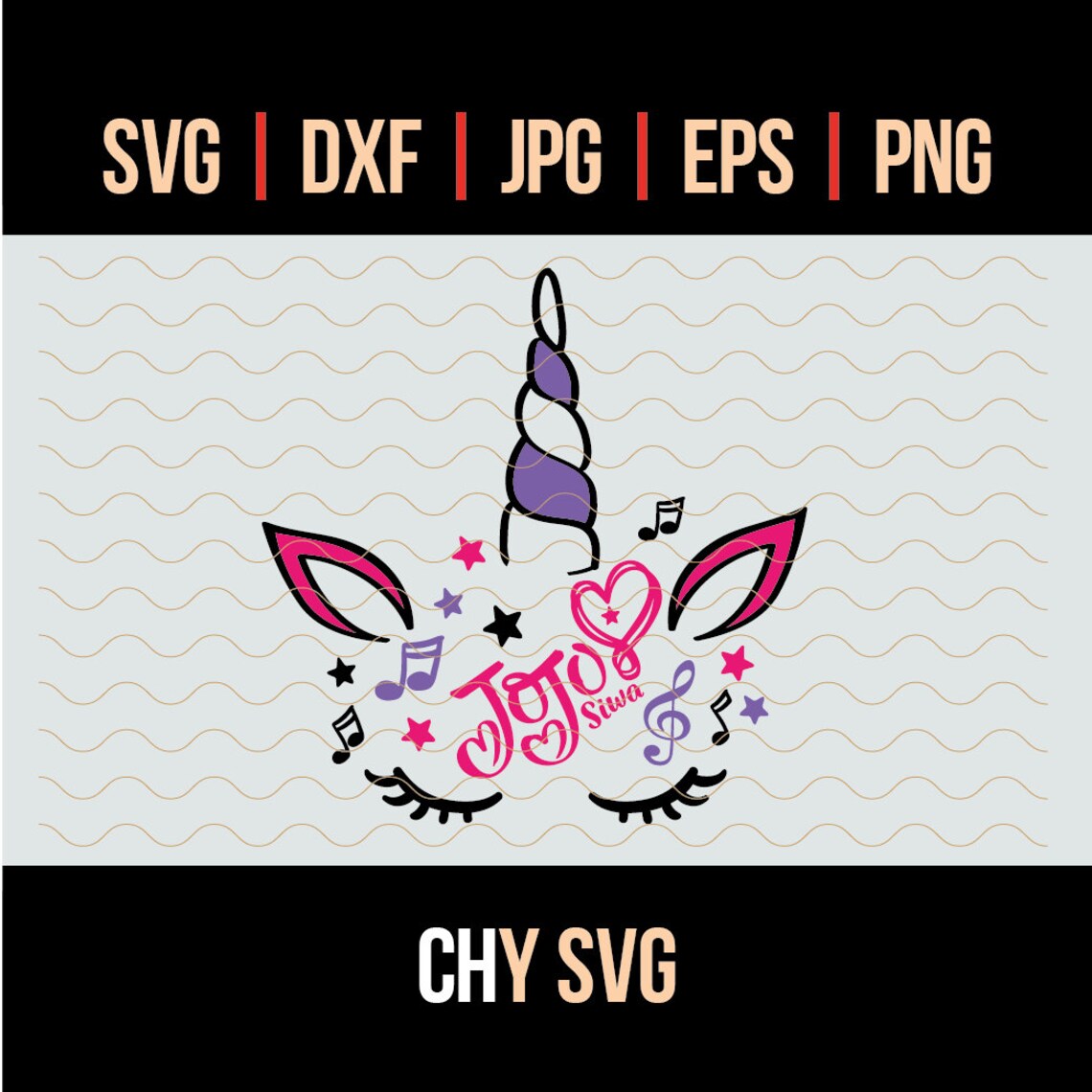 Unicorn Svg Jo Jo Siwa Svg Jojo Siwa Squad SVG Little Girl | Etsy