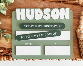 First Day Of School Sign, Custom Back To School Sign, Personalized First and Last Day of School Sign, Acrylic School Sign