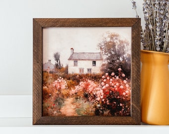 Watercolour Wood Sign, Fall Farmhouse Sign, Fall Wood Sign, Autumn Wall Decor, Fall Home Decor, Fall Sign, Watercolour Fall Art