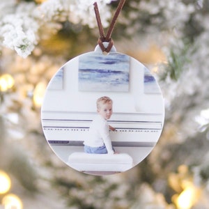 Custom Photo Christmas Ornament, Picture Christmas Ornament, Personalized Ornament, Custom Ornament, Photo Gift, Christmas Keepsake Gift