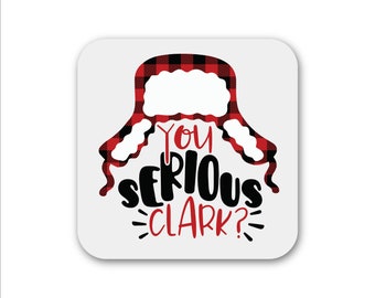 You Serious Clark Magnet, Christmas Magnet, Funny Magnet, Refrigerator Magnet, Stocking Stuffer, Stocking Filler, Coworker Christmas Gift