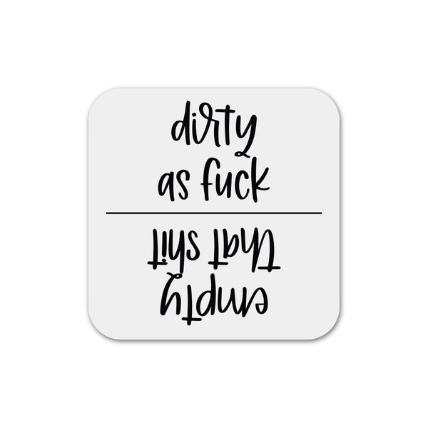 Clean Dirty Dishwasher Magnet, Dishwasher Magnet, Clean Dirty Magnet, Kitchen Magnet, Magnet, Housewarming Gift, New Home Gift, Realtor Gift