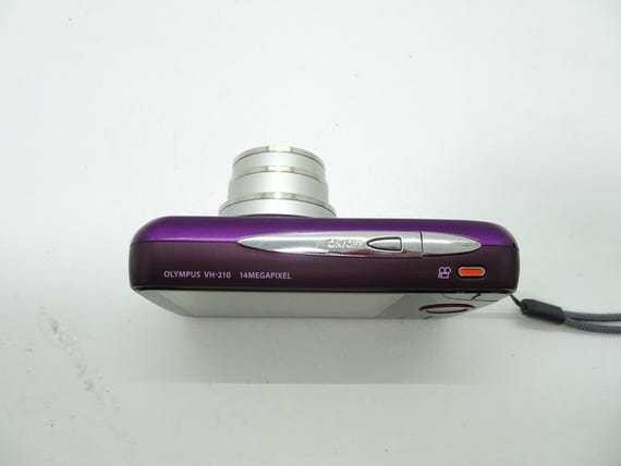 Olympus VH-210 14.0MP Digital Compact Camera - Purple With