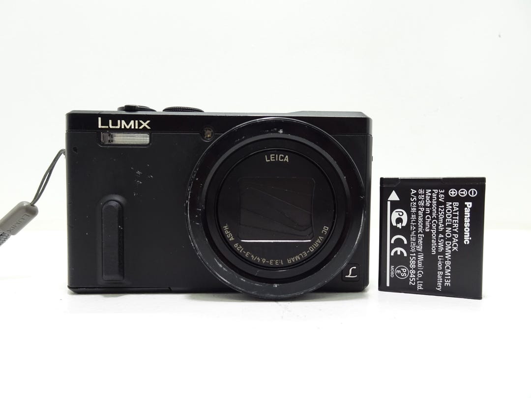 Panasonic Lumix DMC-TZ60 18.1MP Digital Camera Black With Battery