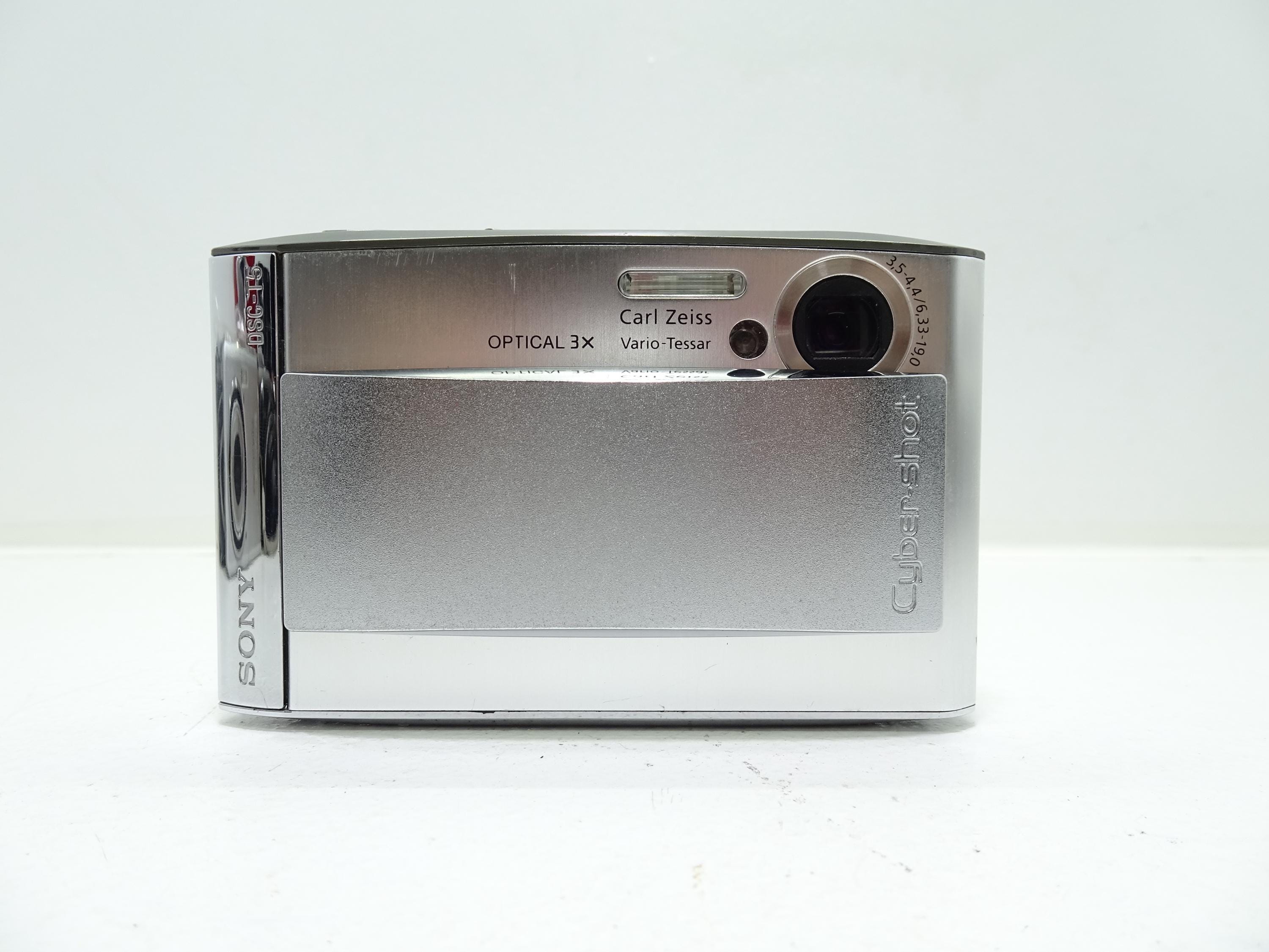 Sony Cyber-shot DSC-T5 5.1MP Digital Camera - Silver With