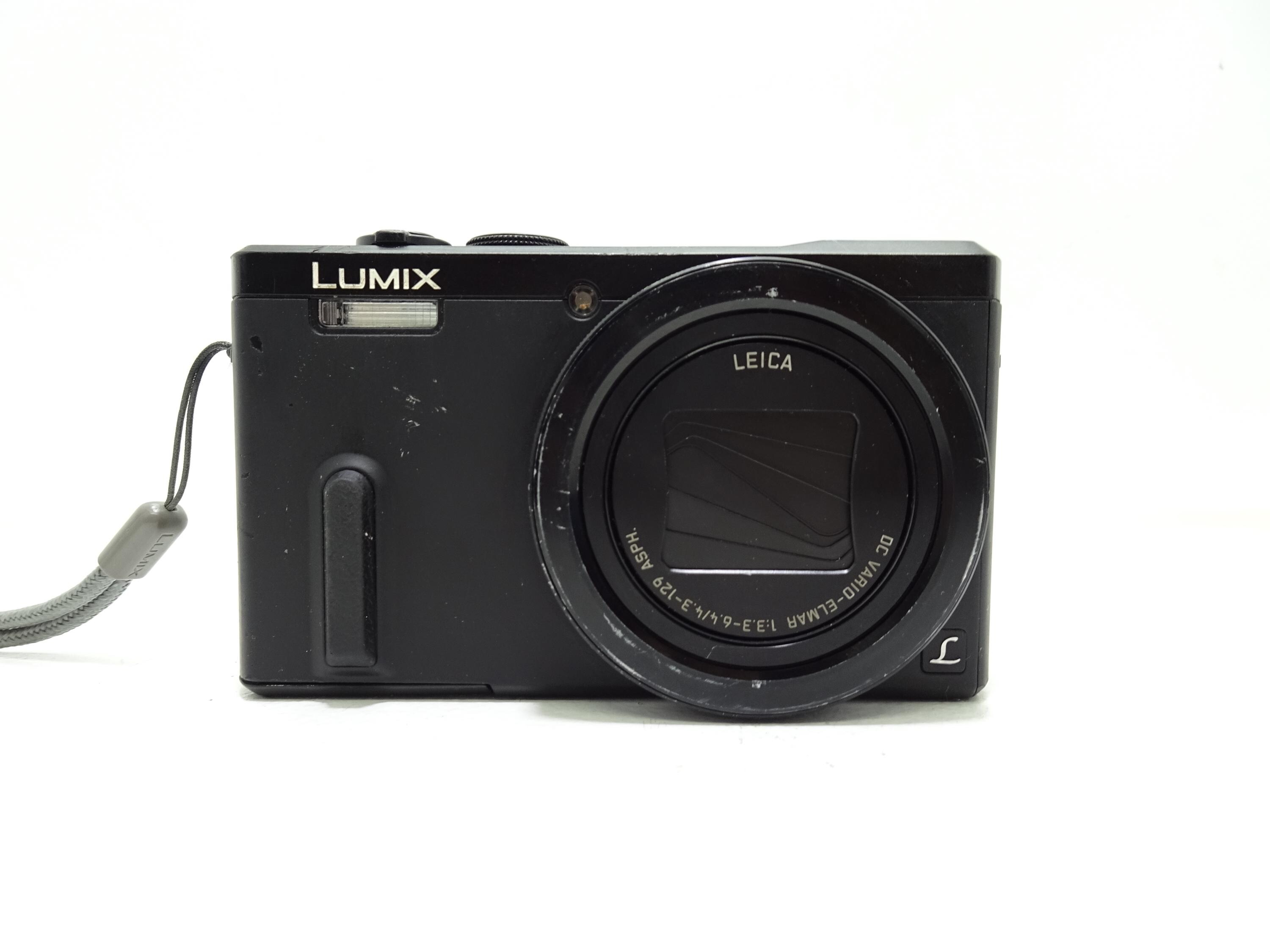 Panasonic LUMIX DMC-TZ60 ブラック/ケース付き Panasonic Lumix DMC-TZ60 18.1MP Digital Camera Black With Battery