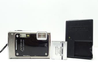 MINT Rare Olympus μ-7010 Mju Pink Digital Camera Set (power