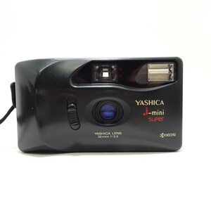 Yashica J-mini SUPER Point and Shoot Compact 35mm Vintage Film Camera.