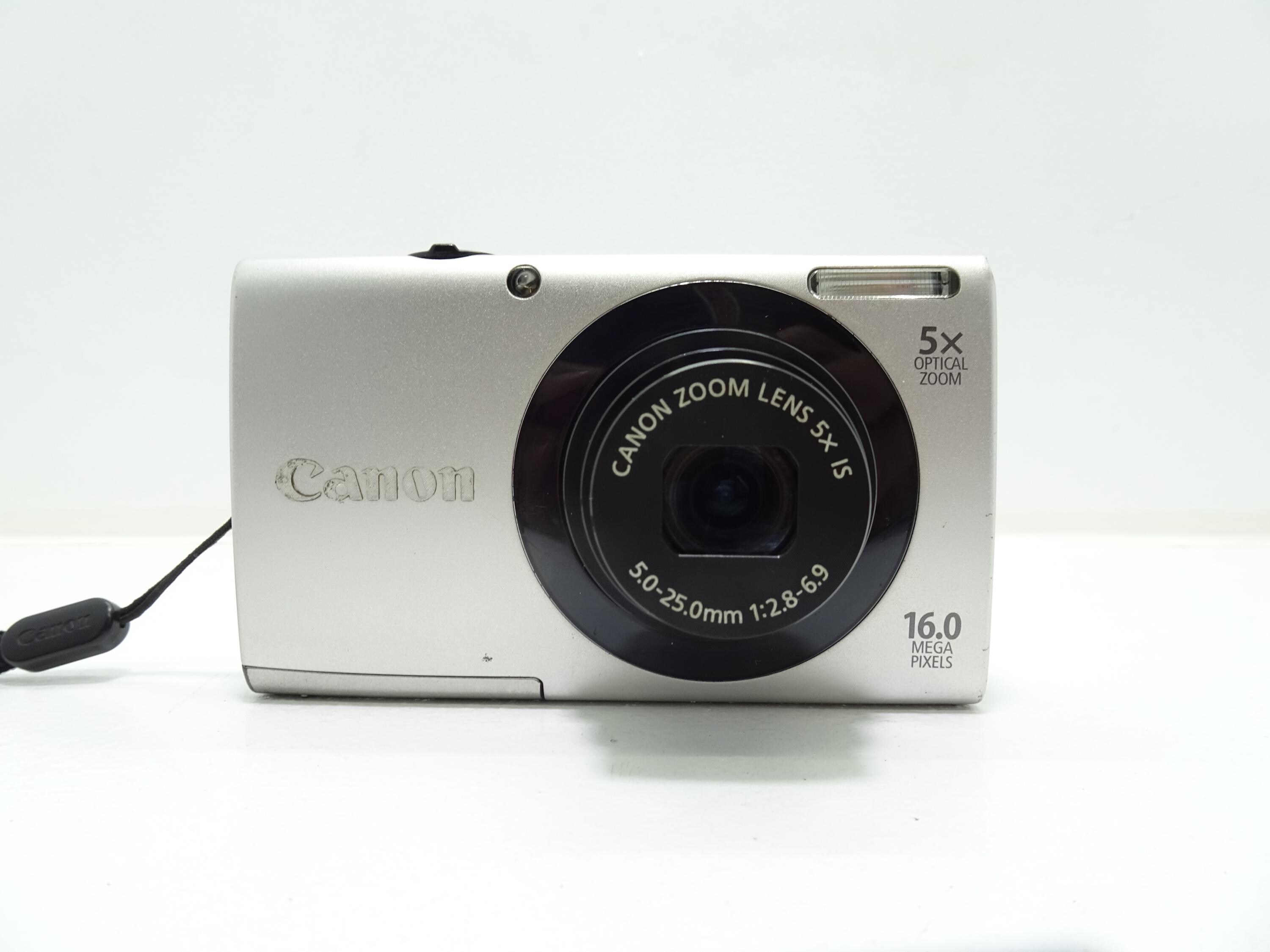 Canon Powershot A3400 IS - Silver Digital Compact Camera With