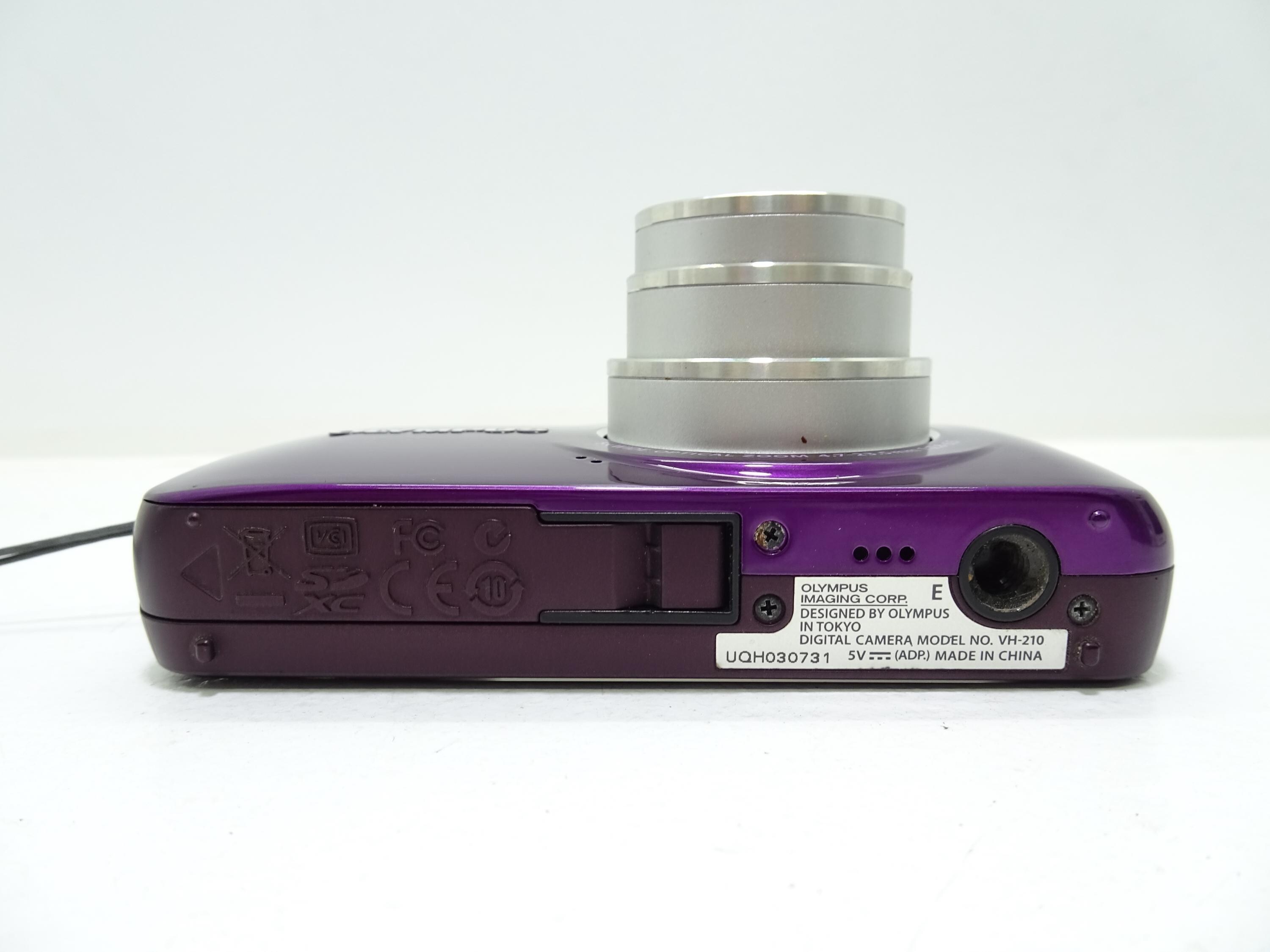 Olympus VH-210 14.0MP Digital Compact Camera - Purple With