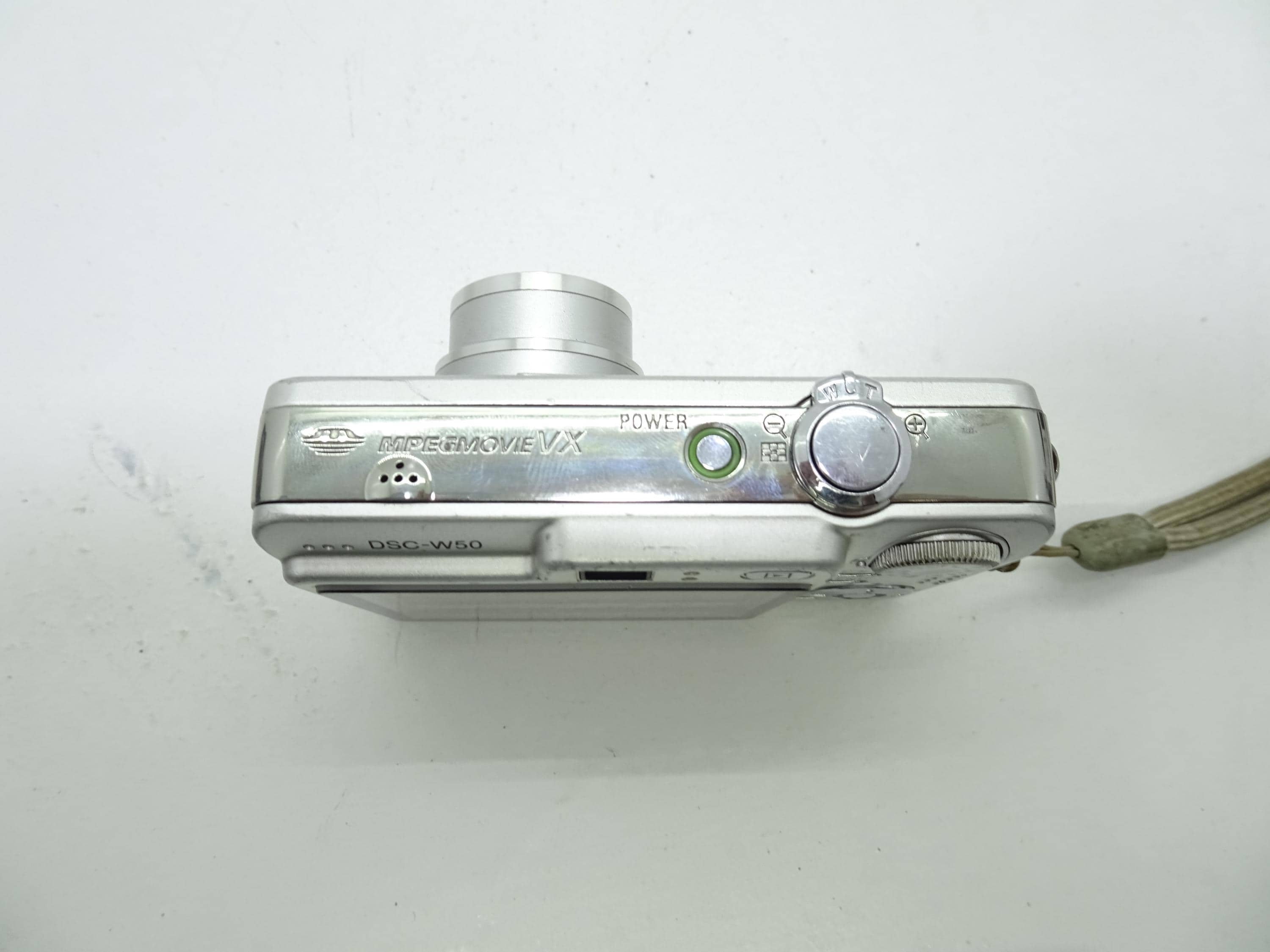 Sony Cyber-shot DSC-W50 6.0MP Digital Camera - Silver With