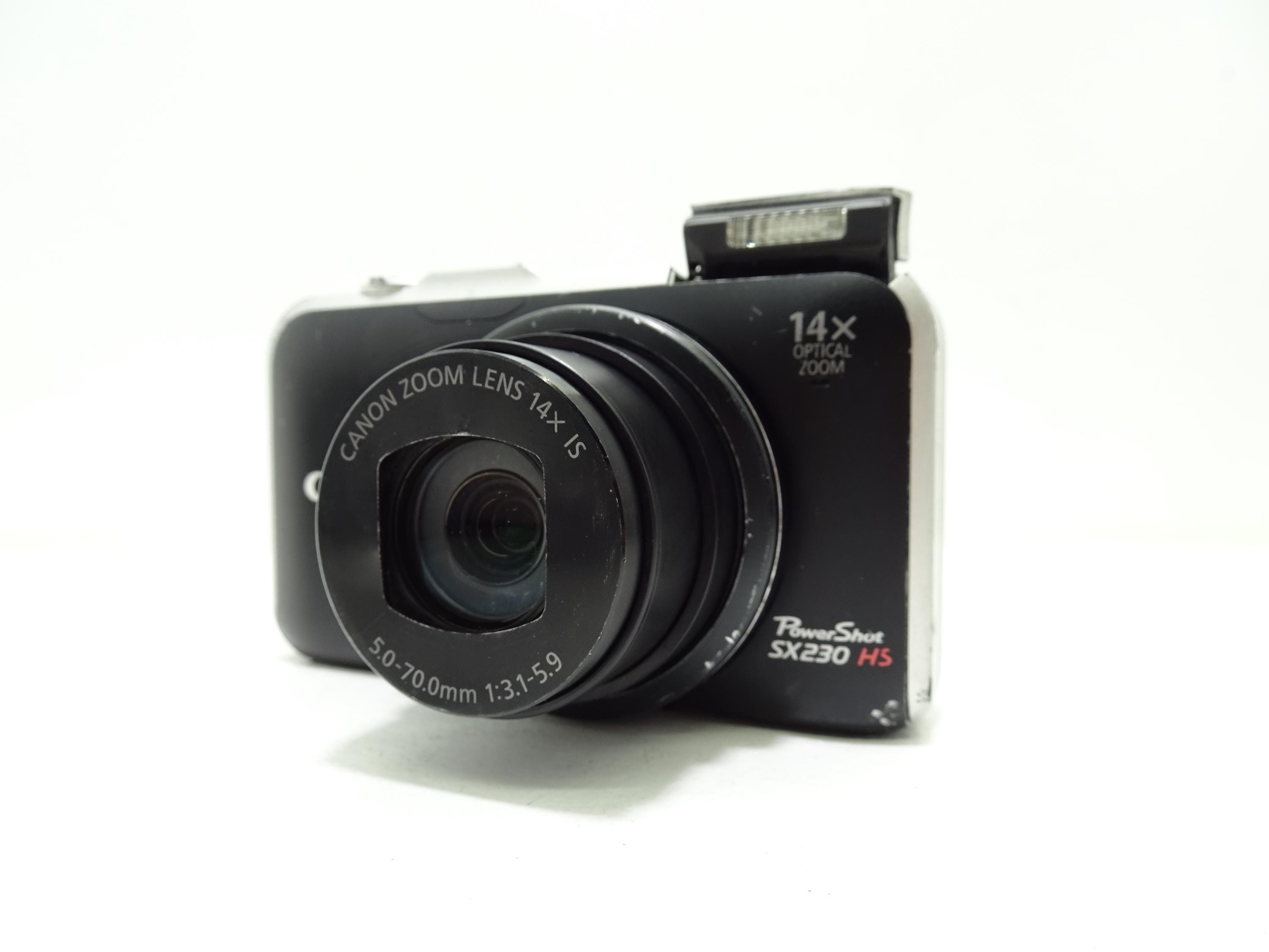 Canon Powershot SX210 IS 14.1MP Digital Camera With Battery