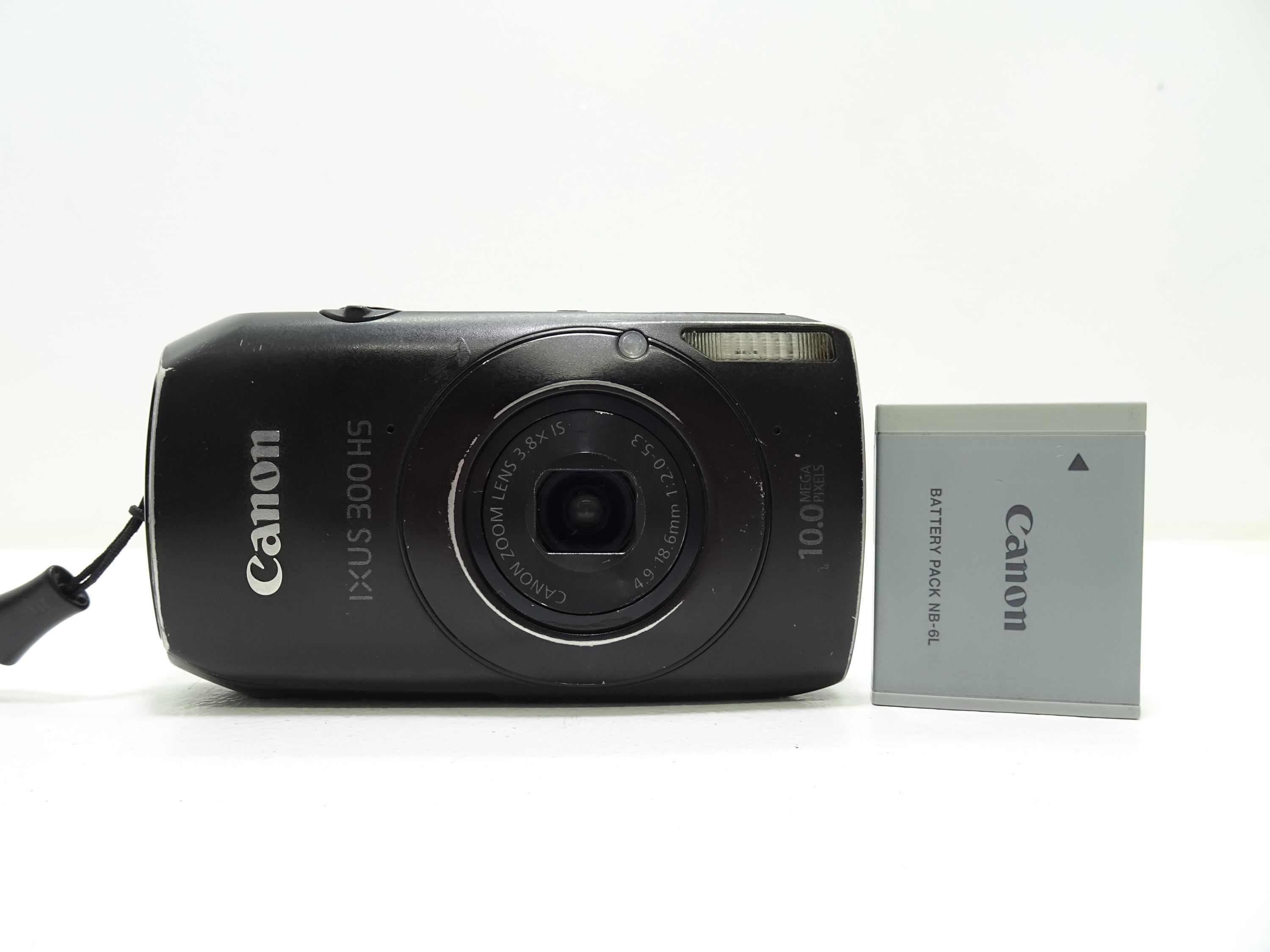 Canon IXUS 300 HS 10MP Digital Camera - Black With Battery. - Etsy