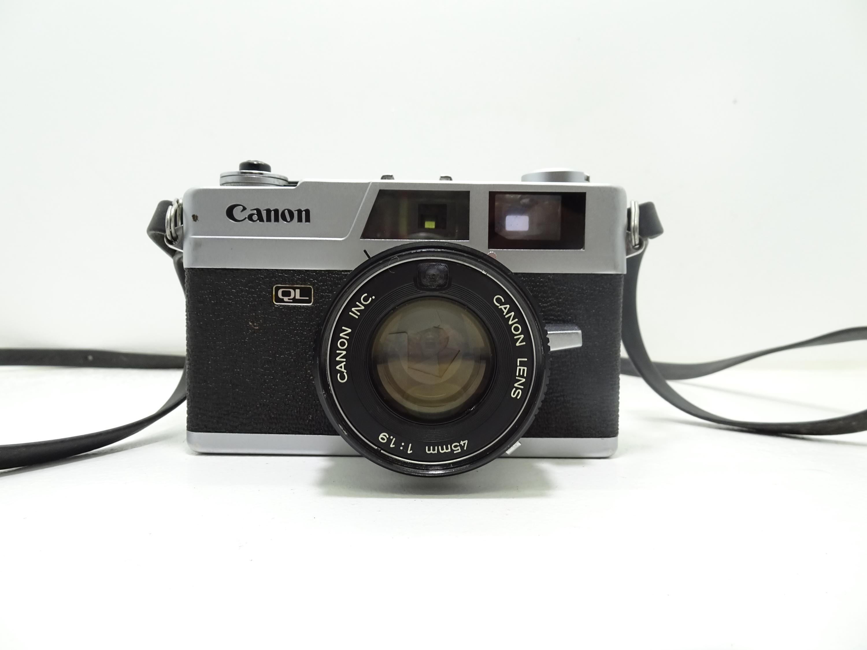 Canon QL25 レンジファインダーカメラ Vintage Canon Canonet QL25 35mm Rangefinder Film Camera with