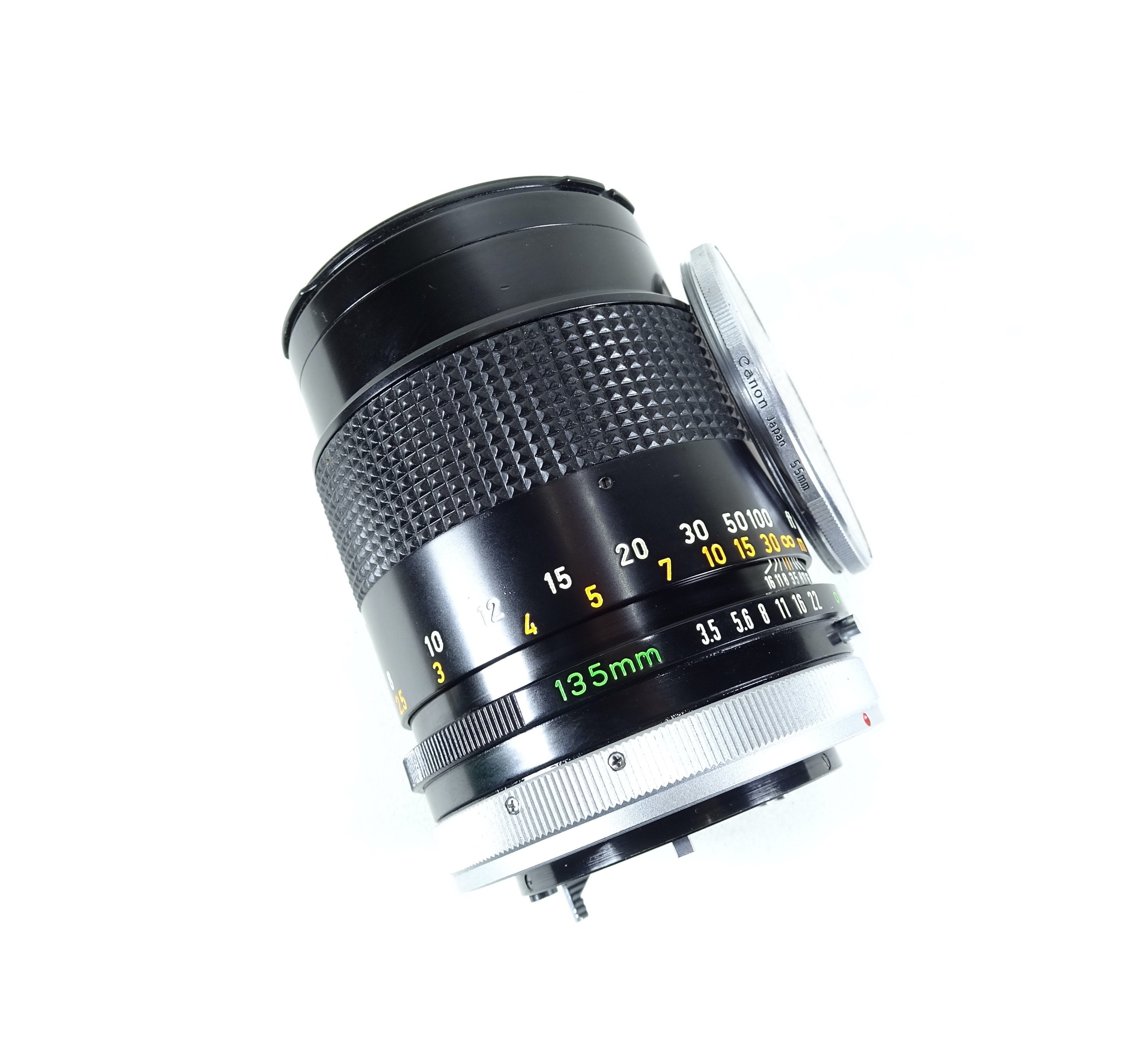Canon FD 135mm F3.5 S.C Manual Focus Vintage Prime Lens With